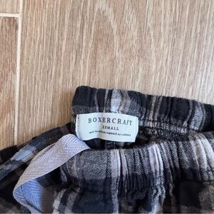 Boxercraft Black and Gray Plaid Lounge Pants